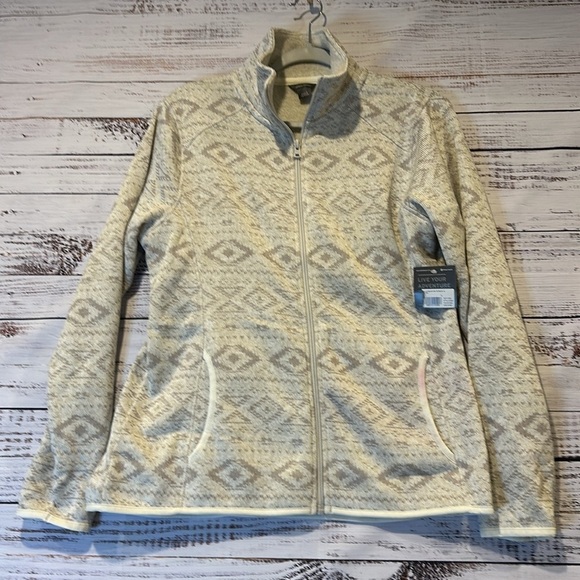 NWT Eddie Bauer Radiator FZ Mock Jacket Aztec Print Size L - Picture 8 of 8